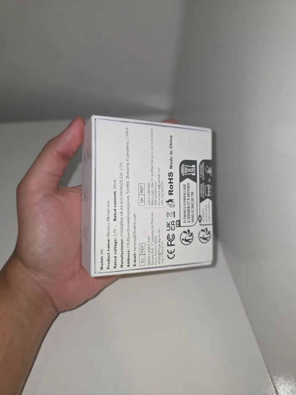 Microfone lapela fifine m6 para entrada tipo c - Foto 3