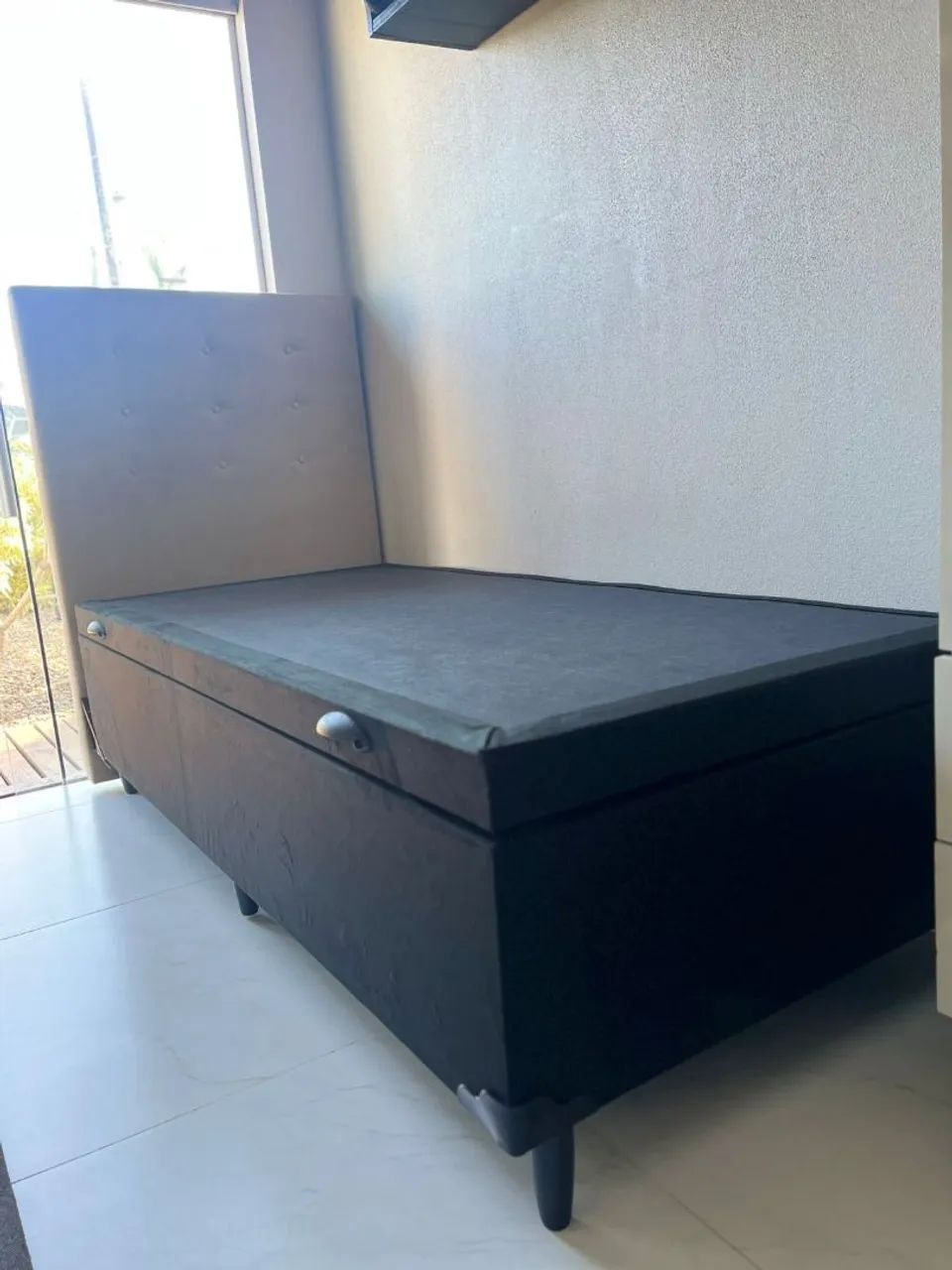 Base solteiro baú  - Foto 4