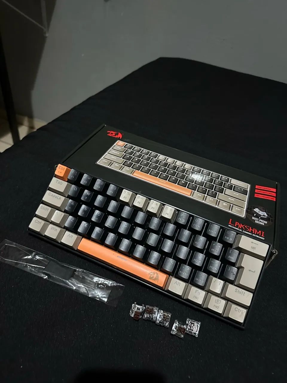 Kit gamer teclado e mouse 