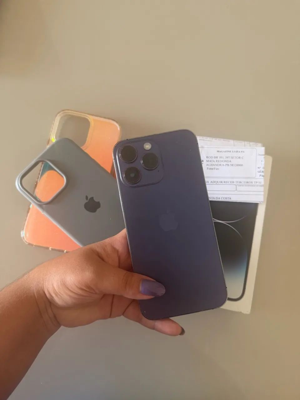 iPhone 14 Pro Max com nota fiscal  - Foto 2