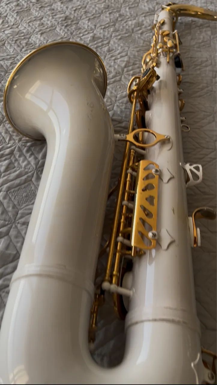 Sax Tenor Weril Mastrer branco original  - Foto 2