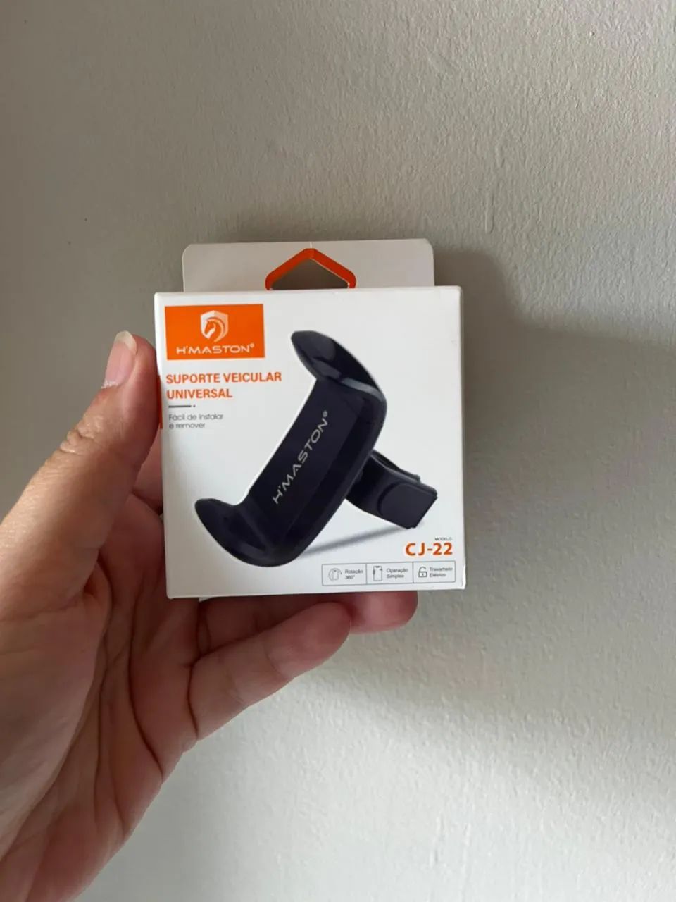 Suporte para celular para entrada de ar