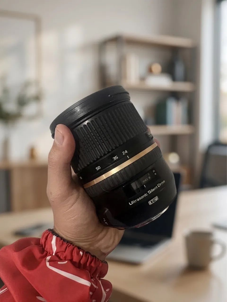 Lente Tamron SP 24-70mm f/2.8 Di VC USD para Canon EF