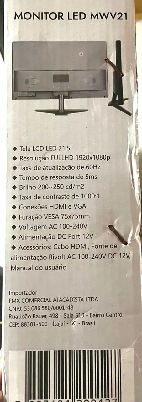 Monitor MWV21 - 21,5 FULL HD - Foto 3