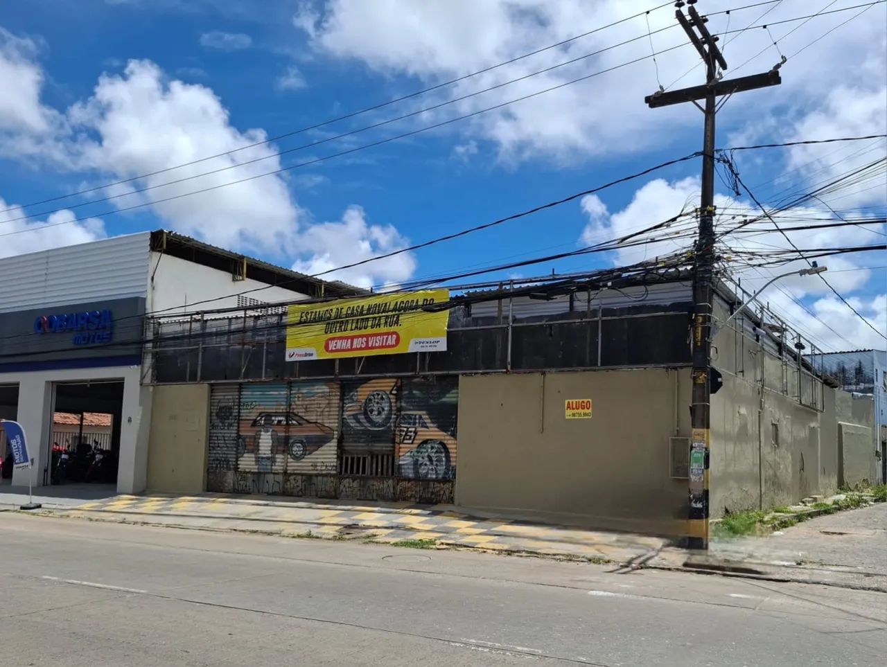 Alugo galpão grande  avenida bem localizada 