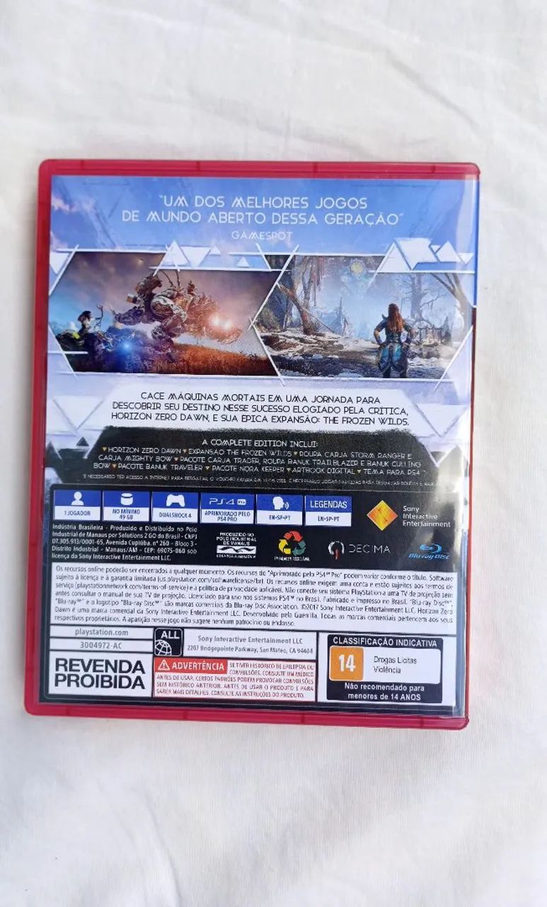 Horizon ps4 complete edition - Foto 2