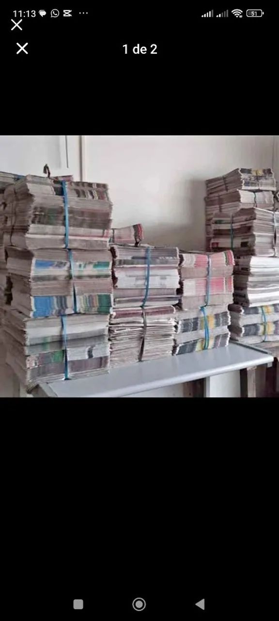 Jornal usado