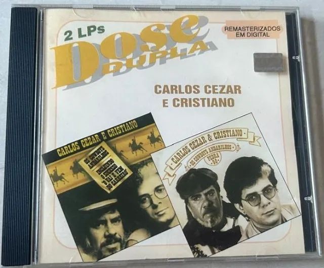 CD Carlos Cezar e Cristiano - Dose Dupla - 2 cds