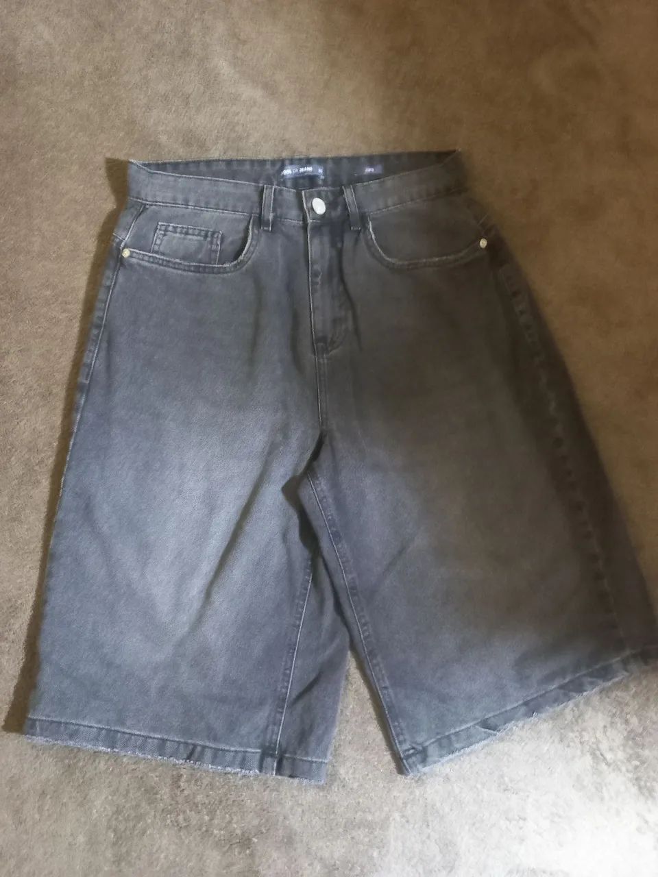 Jorts jeans seminovo - Foto 5