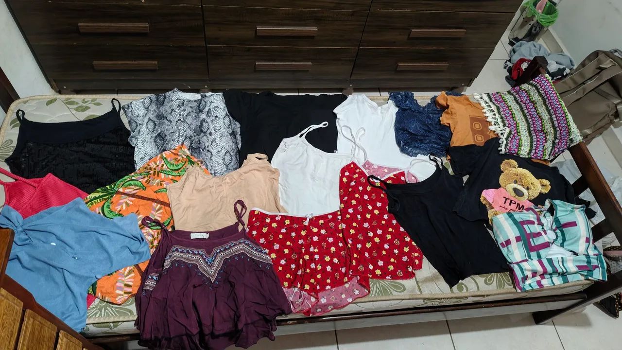 Roupas femininas tamanho P e M - Foto 4