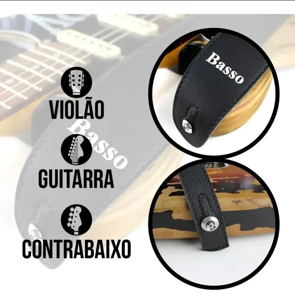 Correia para instrumentos Basso - Foto 2