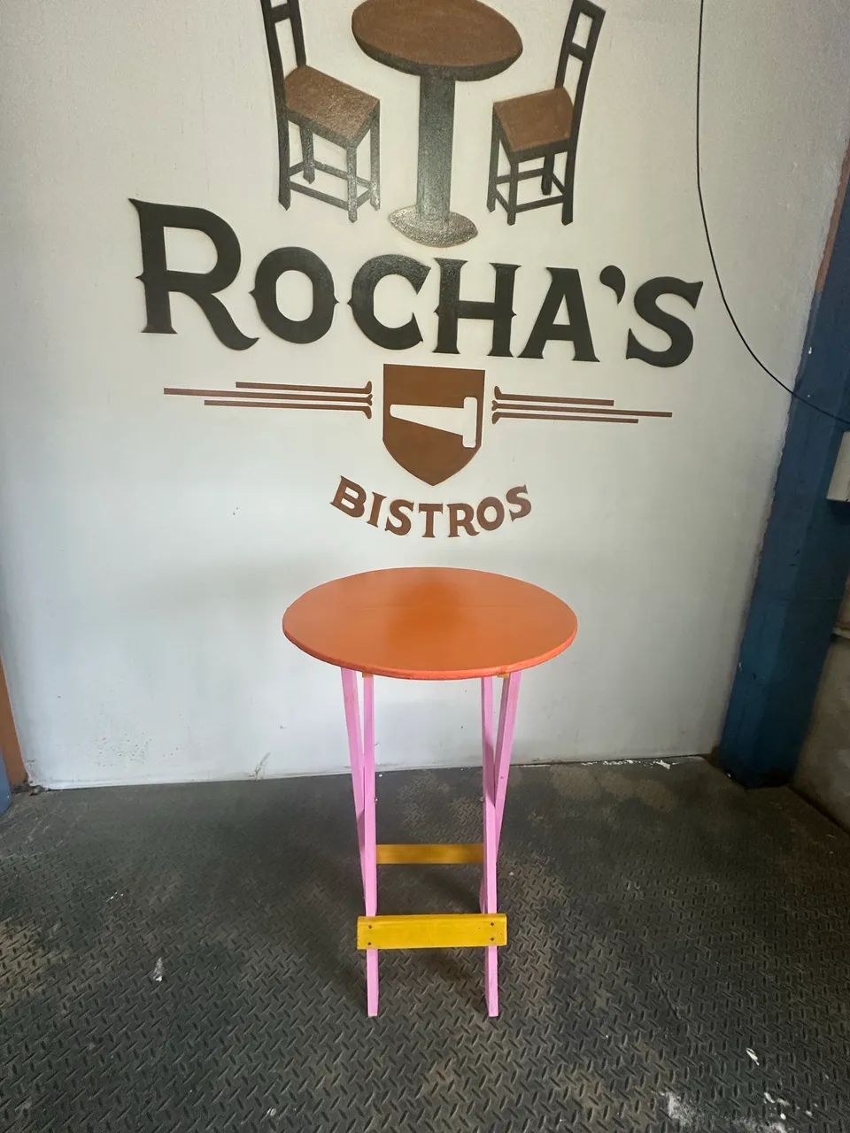 Mesas Bistro colorida tema tardezinha  - Foto 3