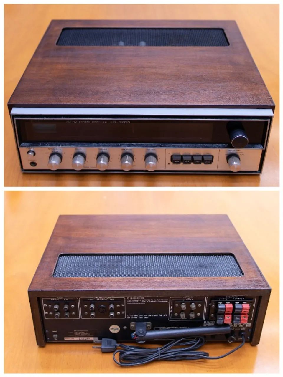 Receiver Kenwood modelo KR-3200 (1973) - ÚNICO DONO e 100