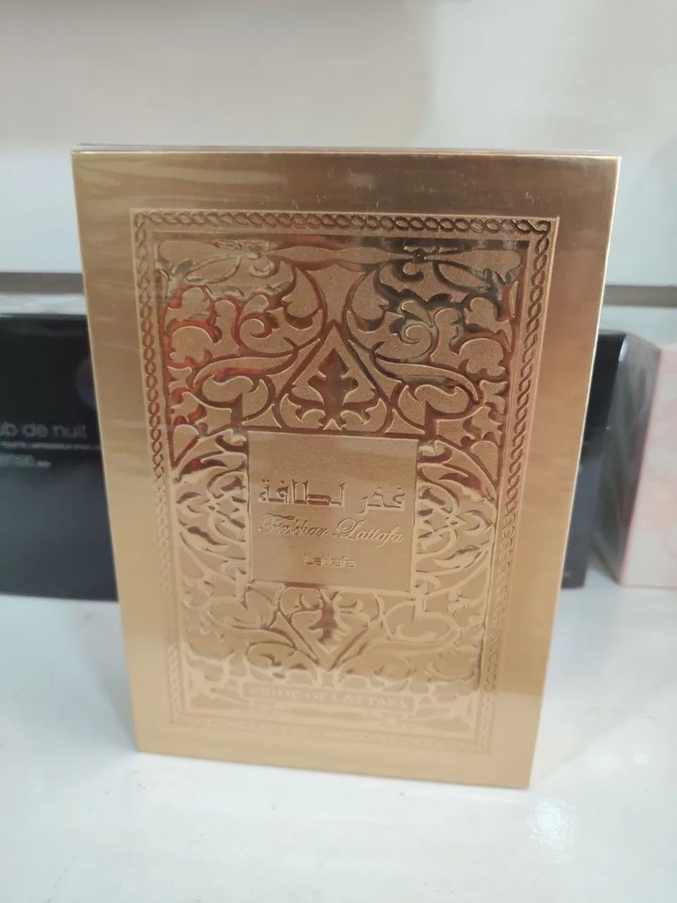 Perfume Lattafa Fakhar Gold Extrait Eau de Parfum Lacrado Original