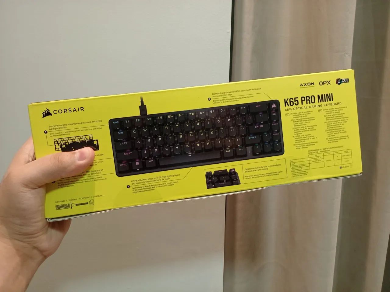 Teclado Mecânico Corsair K65 Pro Mini - Foto 2