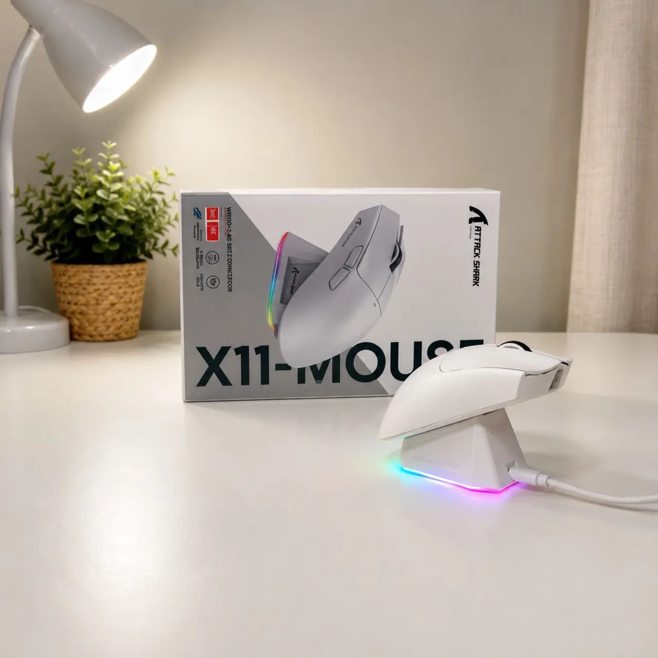 Mouse ATTACK SHARK X11 - Foto 4
