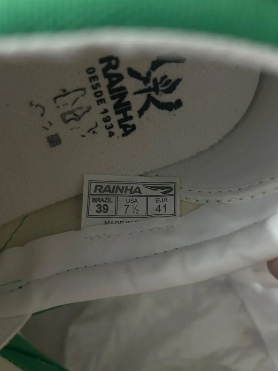 Tênis Rainha Slip On Verde - Foto 4