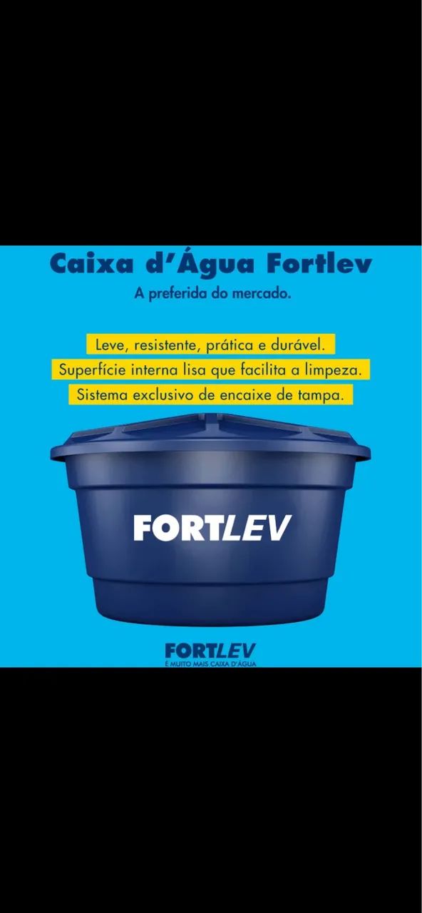 Caixa D?água Fortlev 5.000L Original  - Foto 2