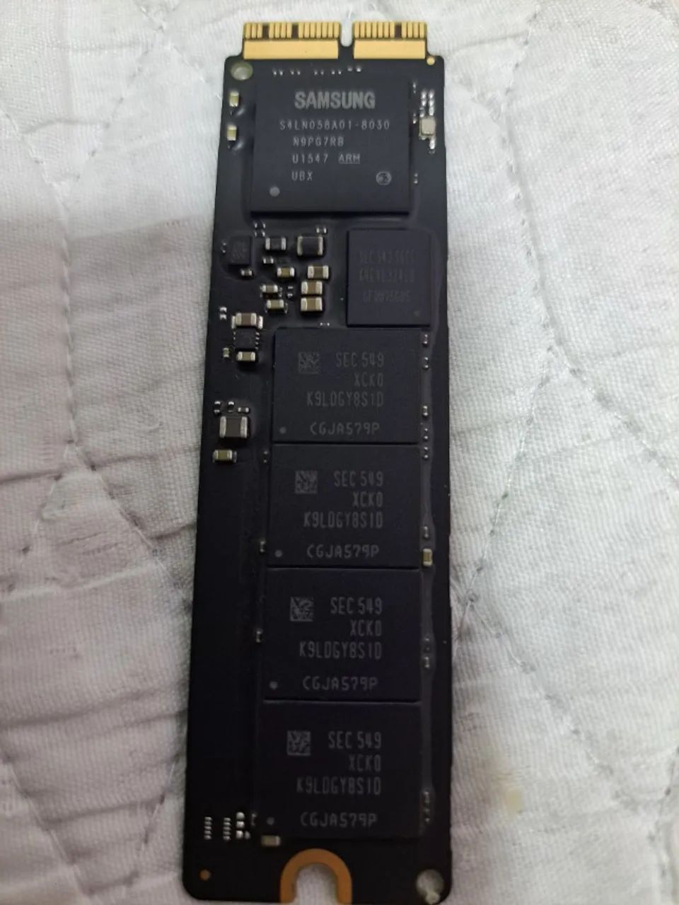 Ssd Apple 128gb Mz-jpv128s/0a2 Para Macbook E Imac Original (USADO) - Foto 4