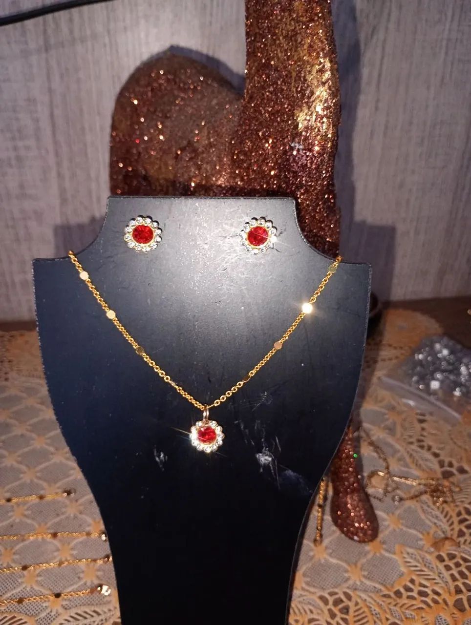 Colares, brincos e pulseiras  - Foto 4