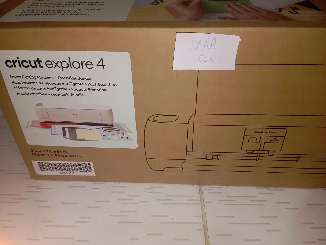 Plotter cricut 4 + materiais iniciais - Foto 3