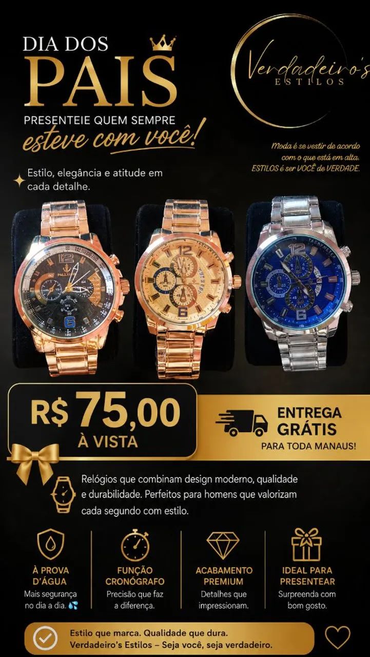 Relógios masculinos 