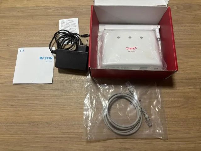 Modem Roteador ZTE 4G MAX Wifi MF293N 300mbps - Desbloqueado - Na Caixa - Foto 3