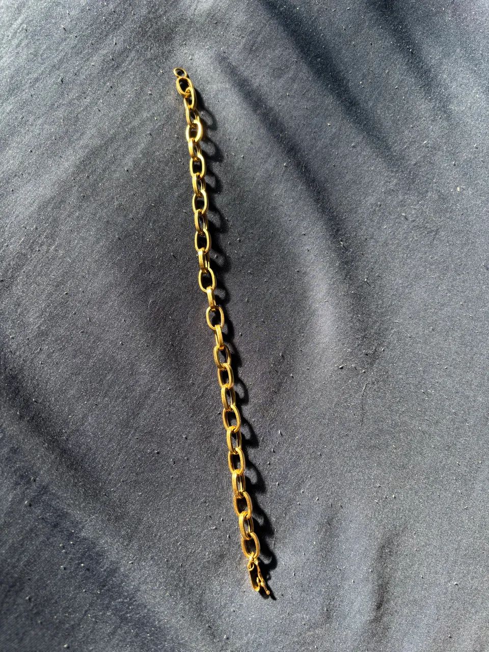 Pulseira de ouro oca 10,7g - Foto 2