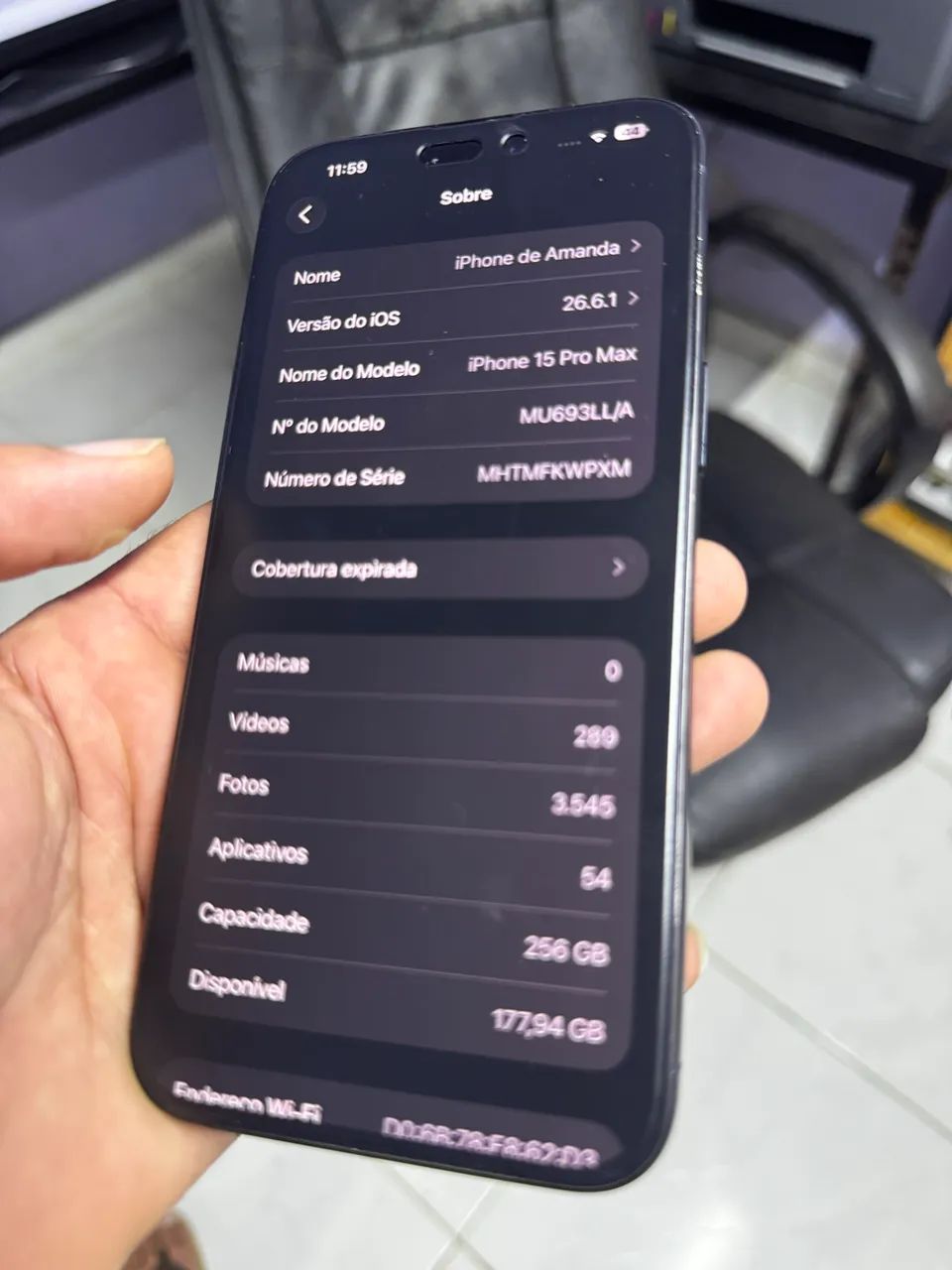 Iphone 15 Pro Max 256GB Bateria 88% Todo Original - Foto 5