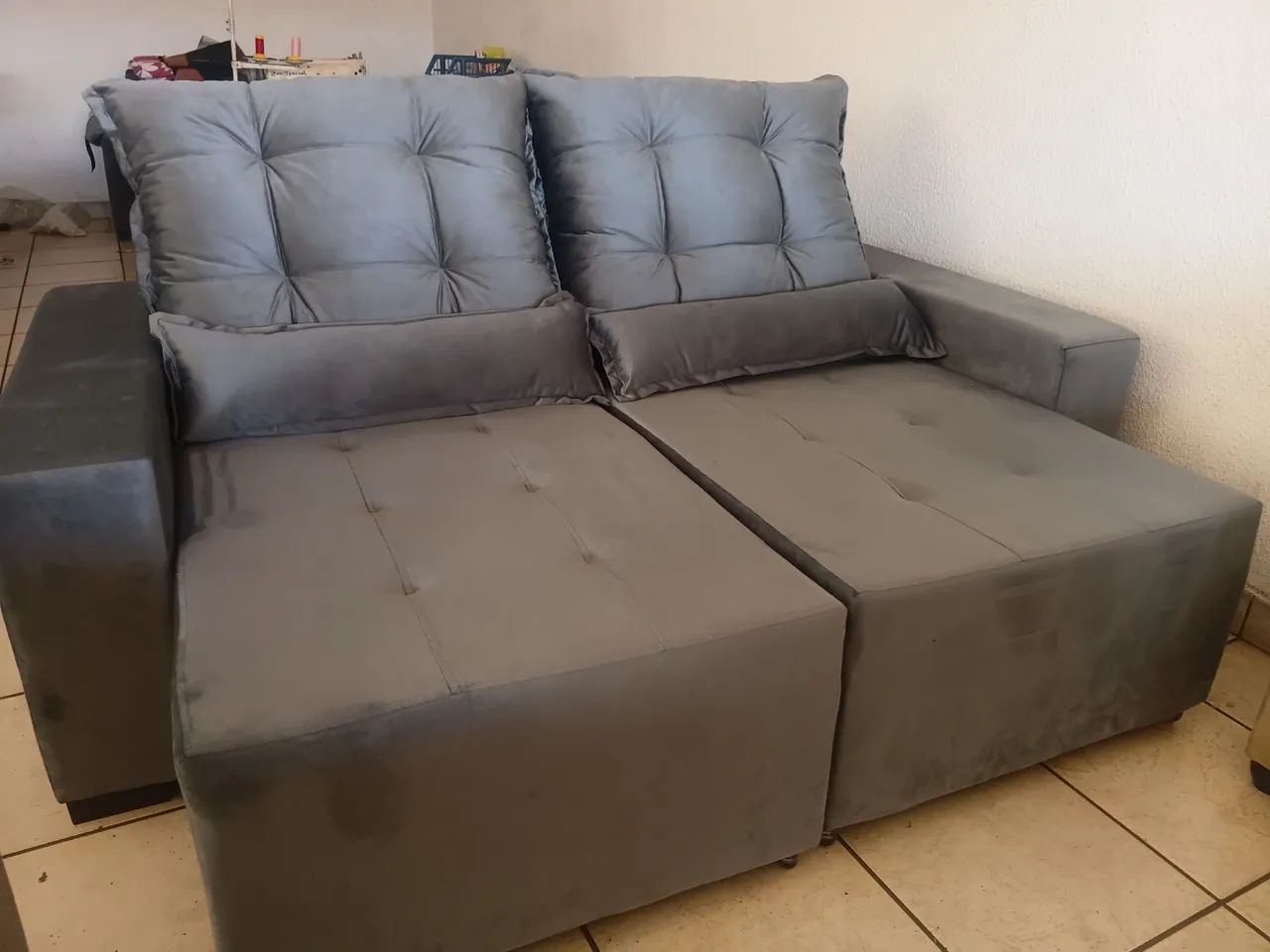 Sofá Retrátil e Reclinavel Pronta entrega.  - Foto 2