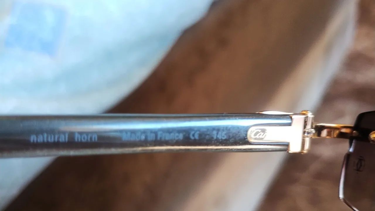 Óculos de sol Cartier original  - Foto 2
