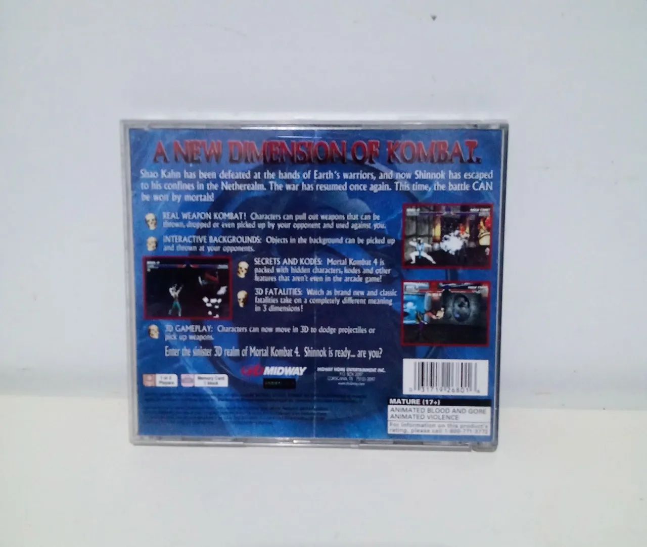 Mortal Kombat 4 DVS PC  - Foto 3