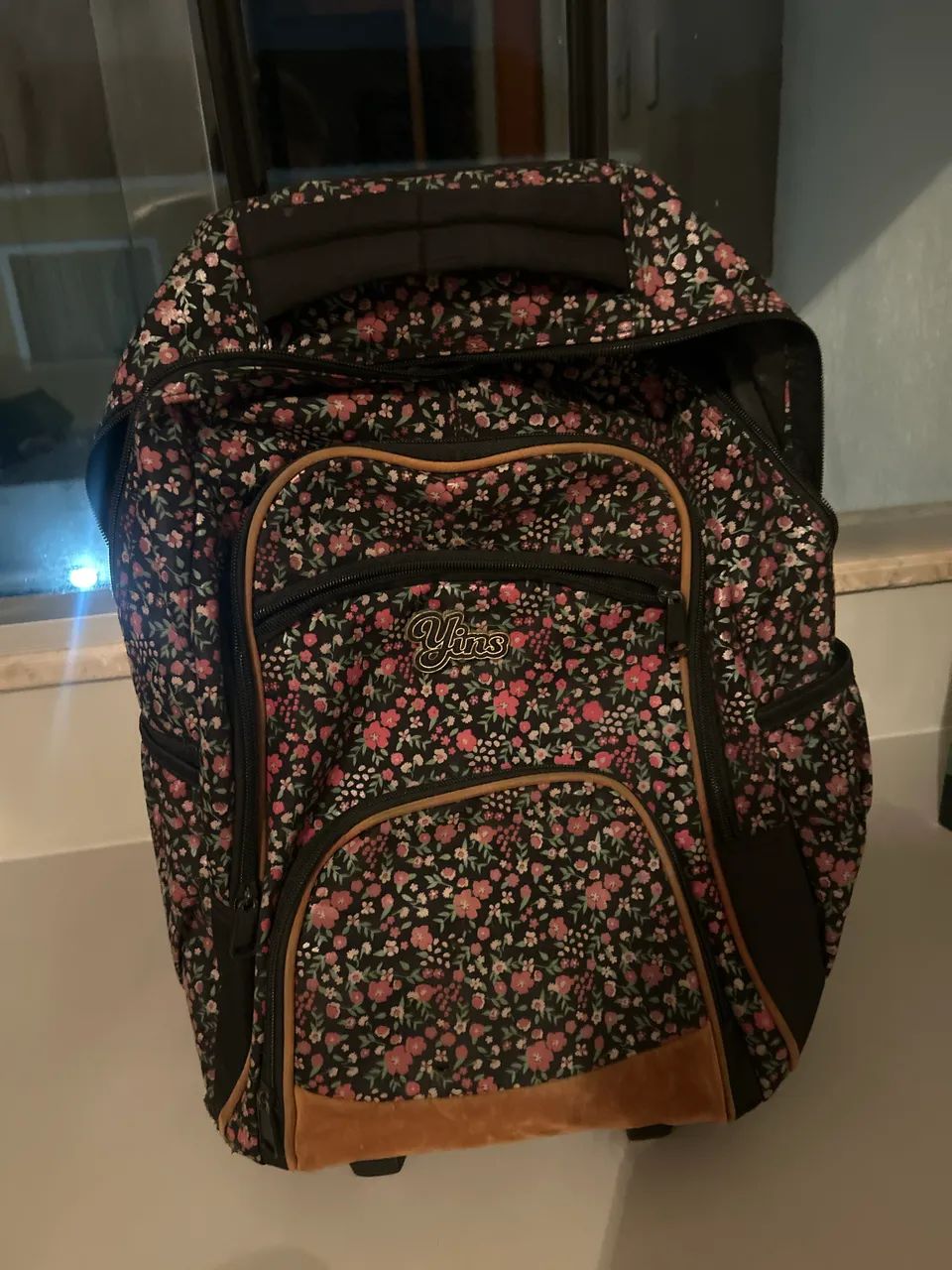 mochila de rodinhas yins 
