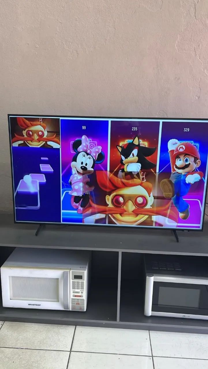 Smart Tv Samsung 55 polegadas 4k Crystal UHD - Foto 3