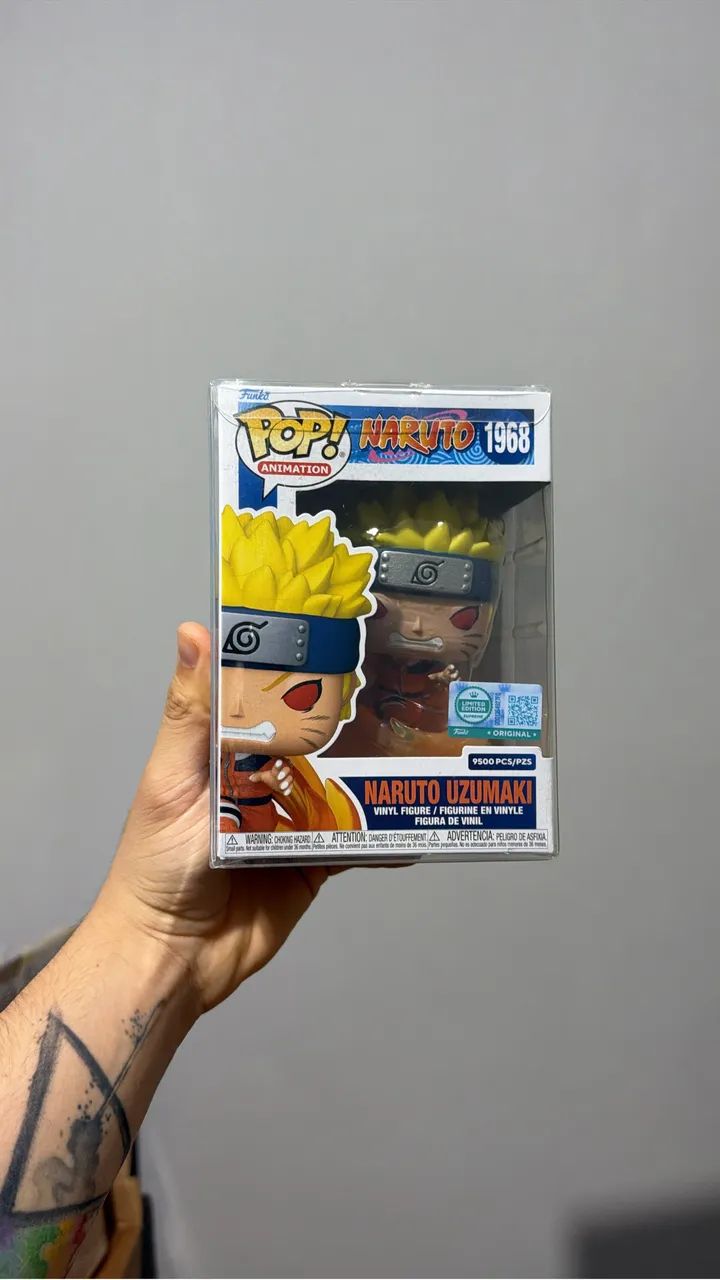Funko Naruto Limited #1968 9500pcs com Acetato