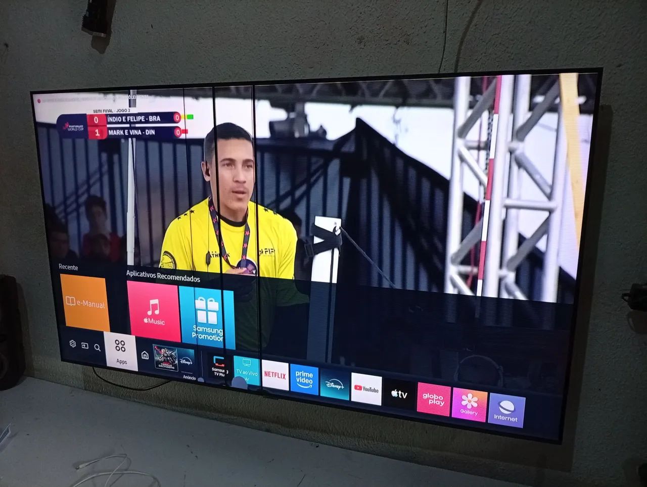 Telao 65 Polegadas 4K Samsung Smart  - Foto 5