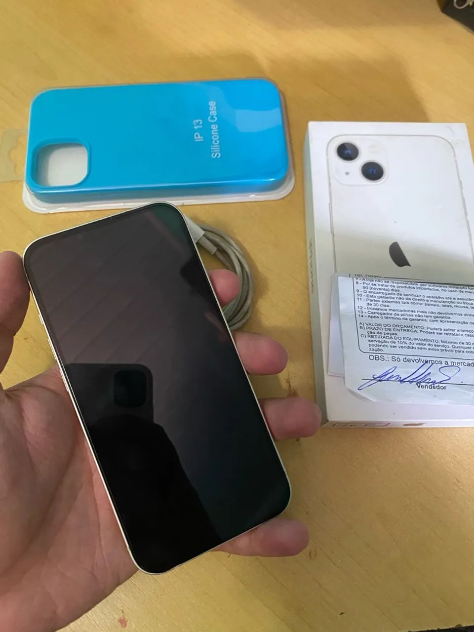 iPhone 13 128gb - COM CAIXA E NOTA FISCAL  - Foto 2