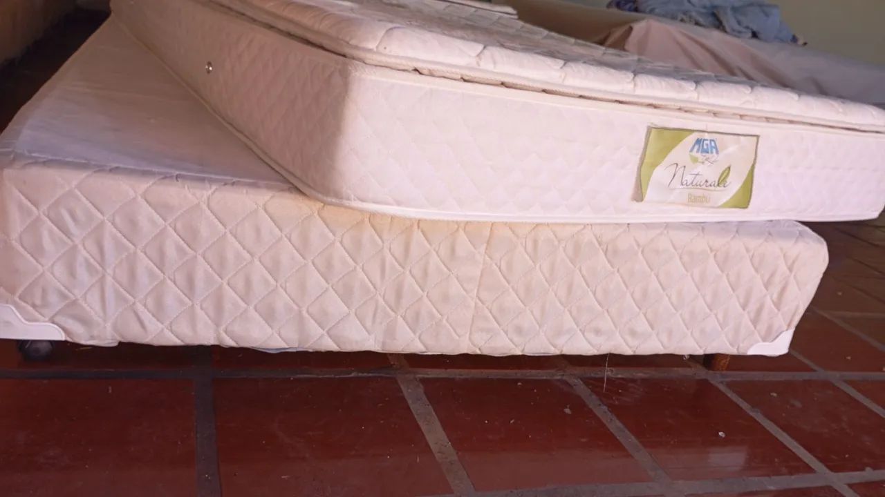 Cama box casal padrão frete grátis  - Foto 2