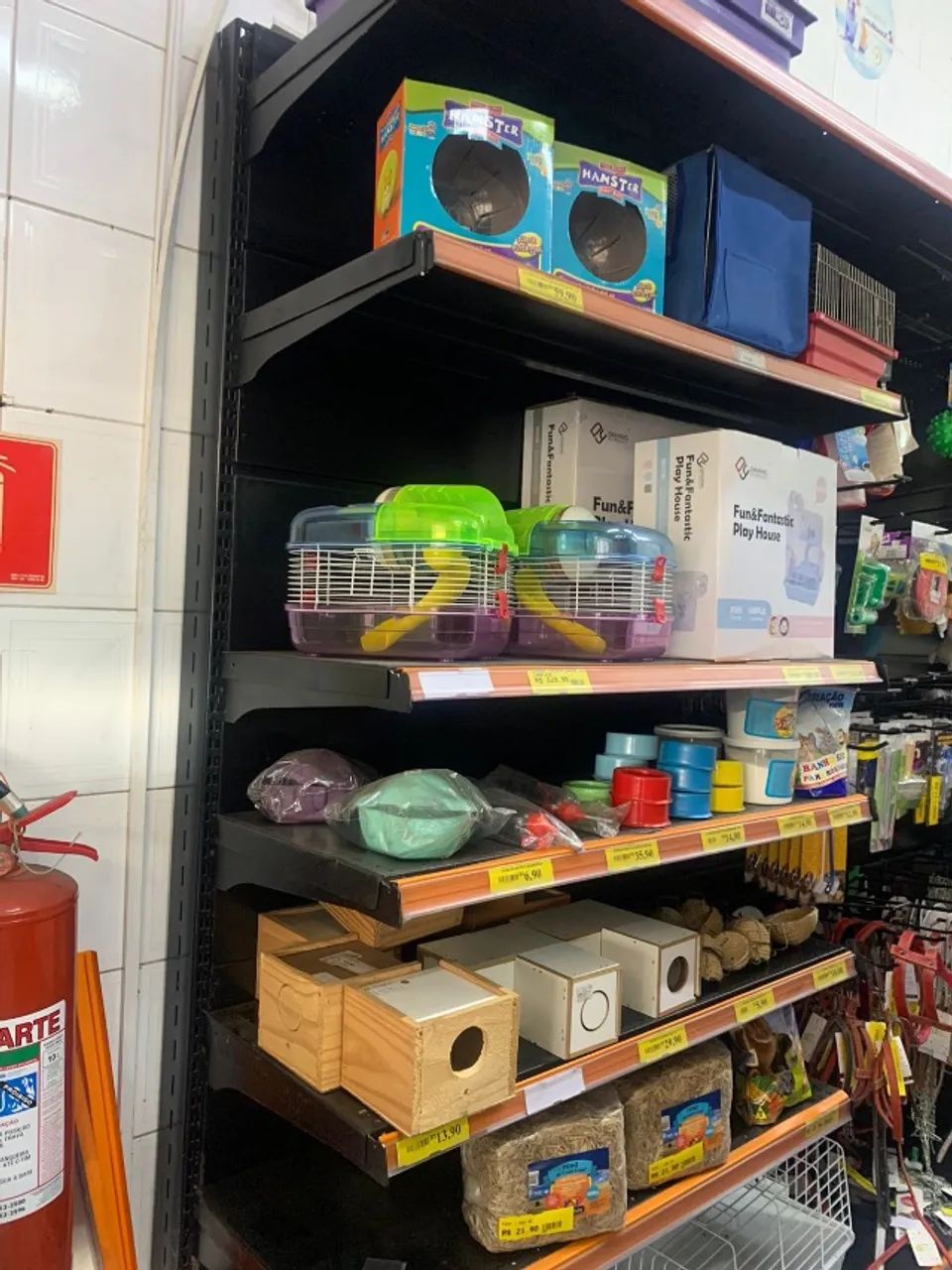 Conjunto de gôndolas para loja/mercado - Foto 2