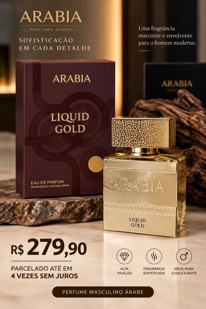 Vendo perfume árabia líquido gold