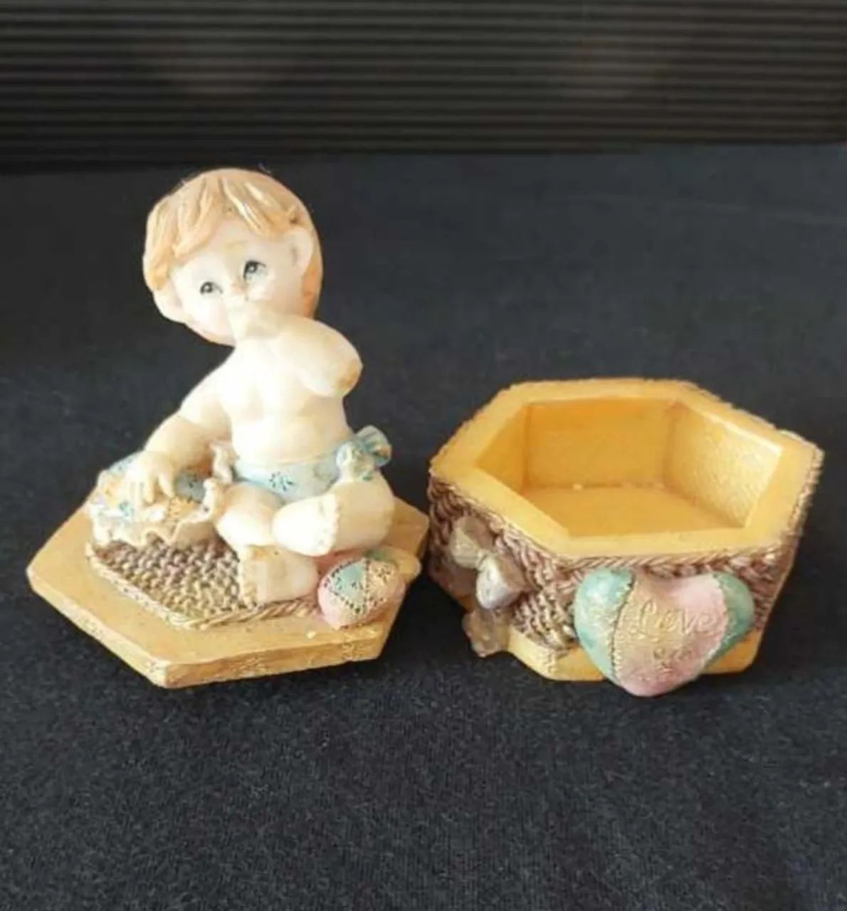 Bibêlo Porta Joias de Bebê Colecionável. - Foto 2