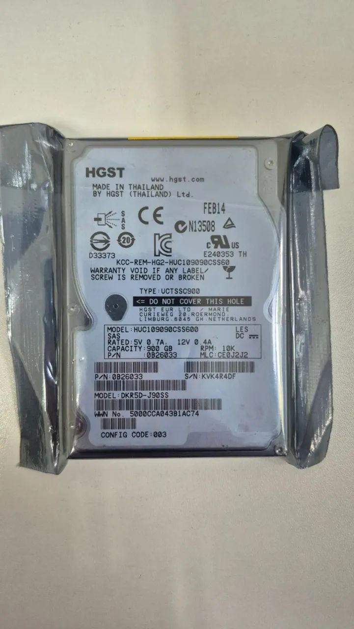 HD 900GB  SAS 10k 2.5 - Foto 3