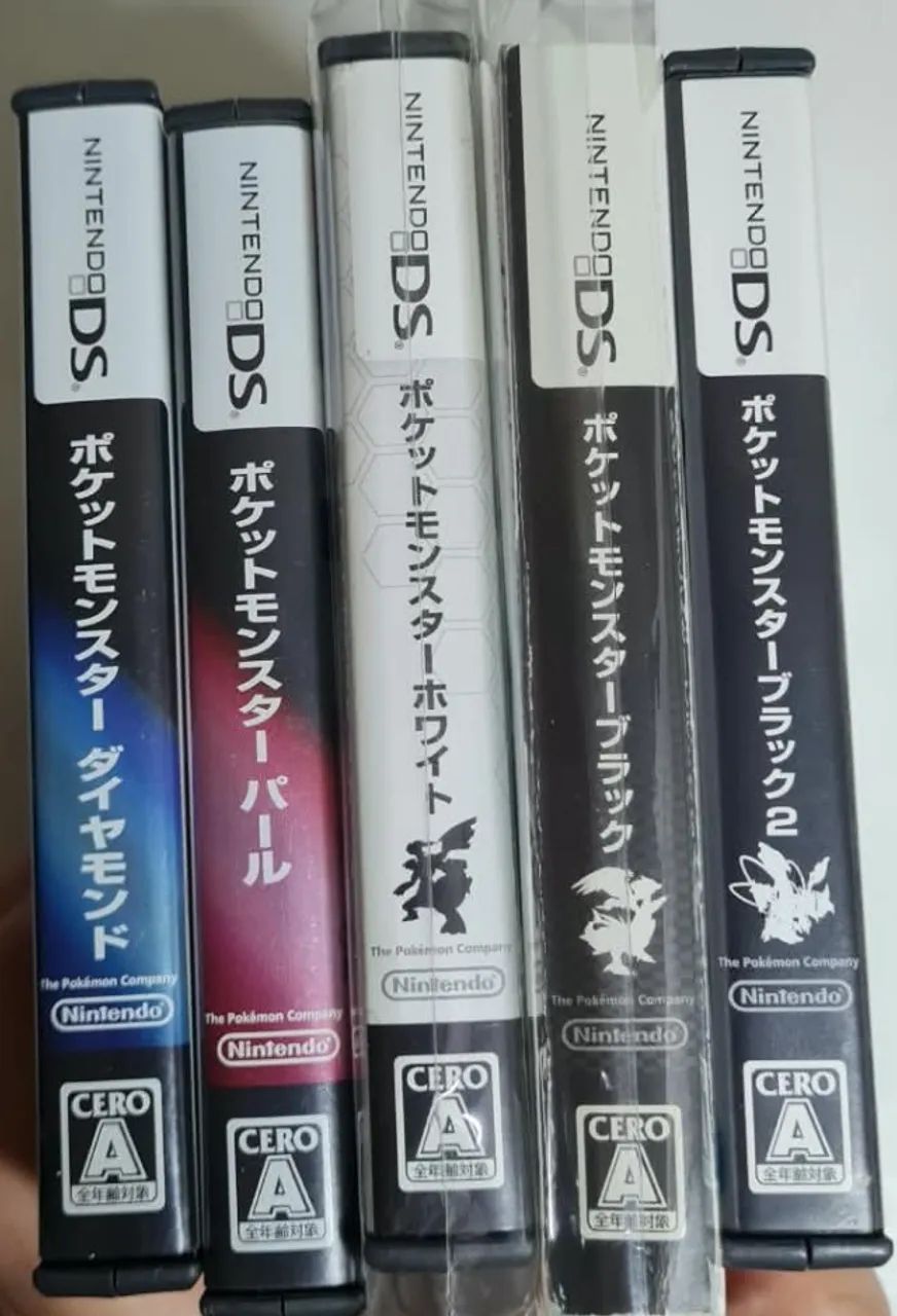 Pack com 5 Pokemon DS ORIGINAIS - Foto 2