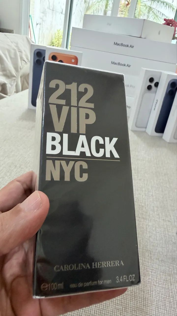 Perfume 212 Black NYC Parfum 100 ml Original - Foto 2
