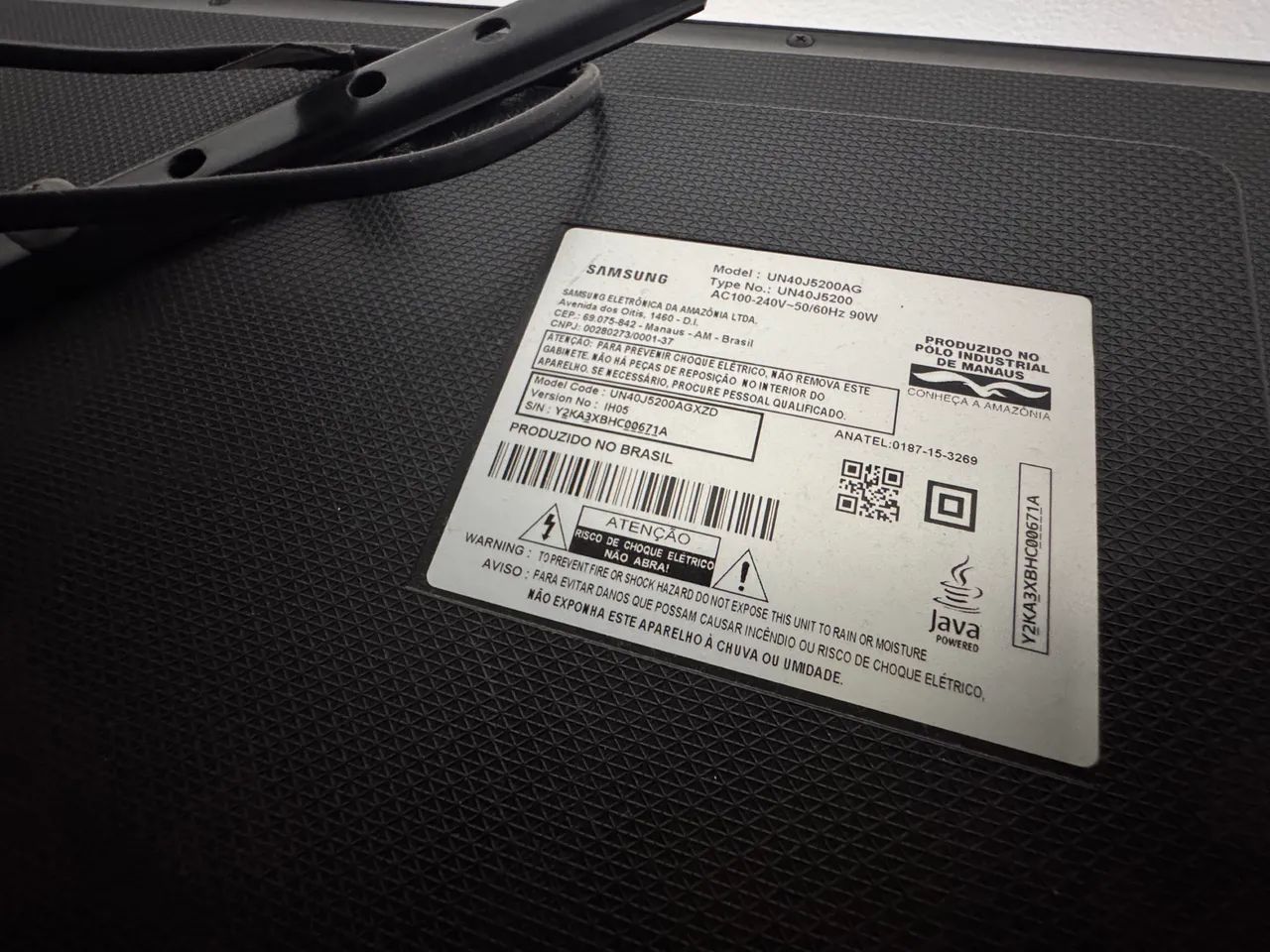 Vende-se TV Samsung 40 polegadas