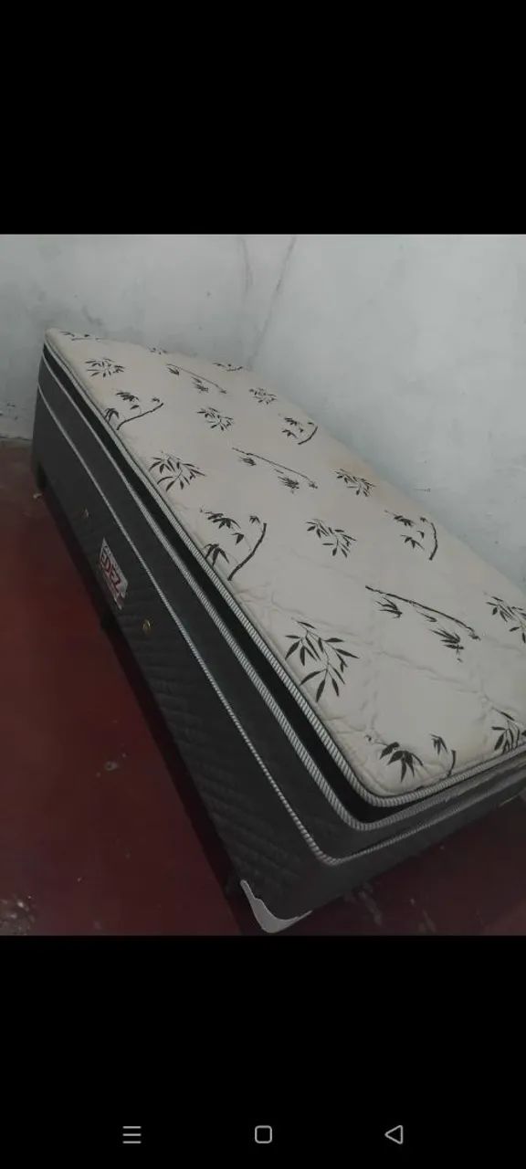 Cama Box solteiro Édez