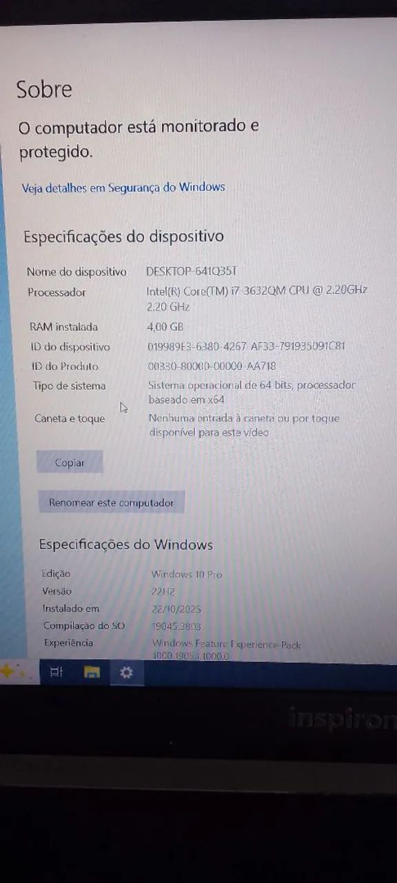 Notebook Dell inspiron 7520 - Foto 4