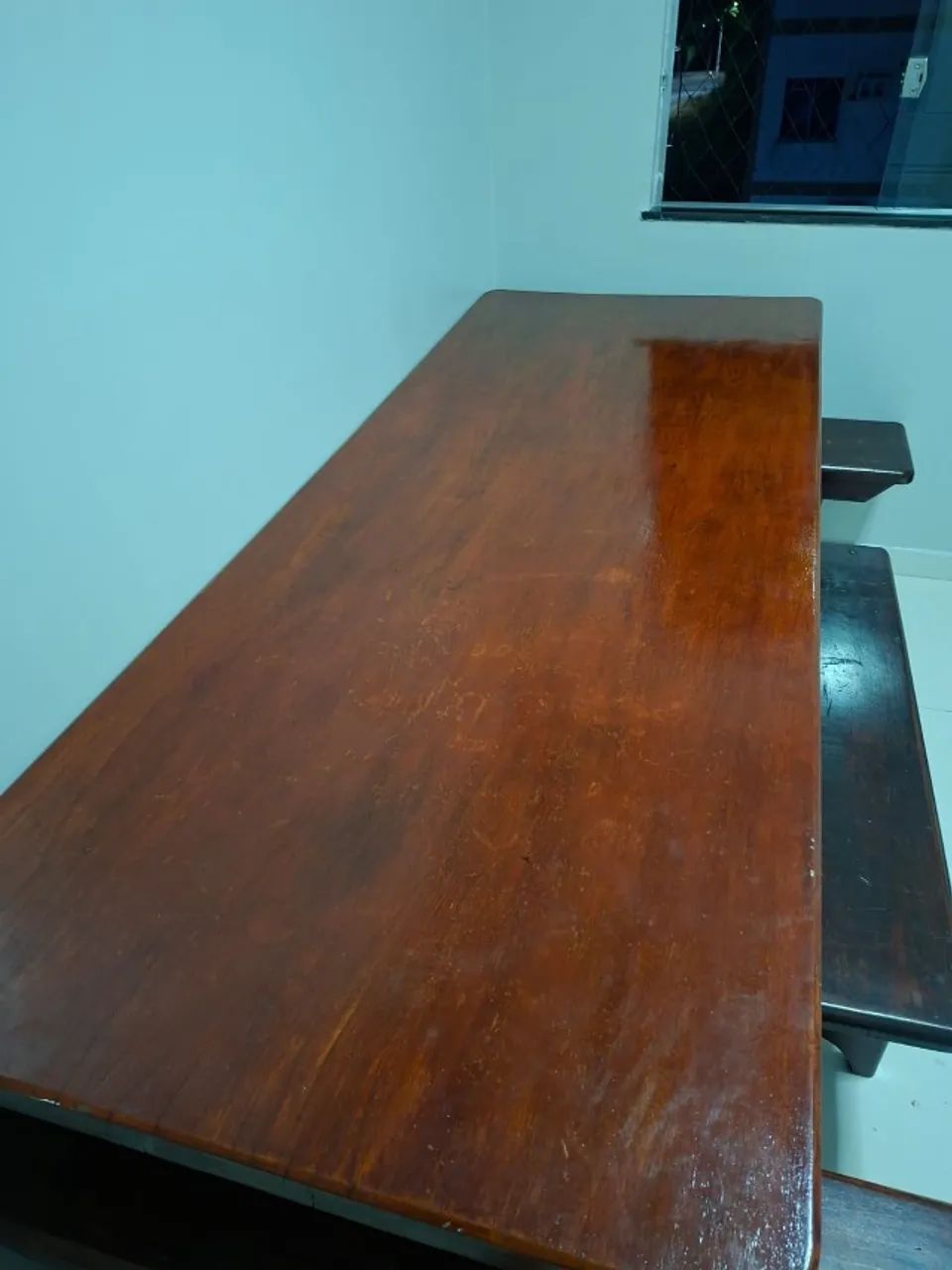 Mesa de Madeira Grande de 10 Lugares  - Foto 2