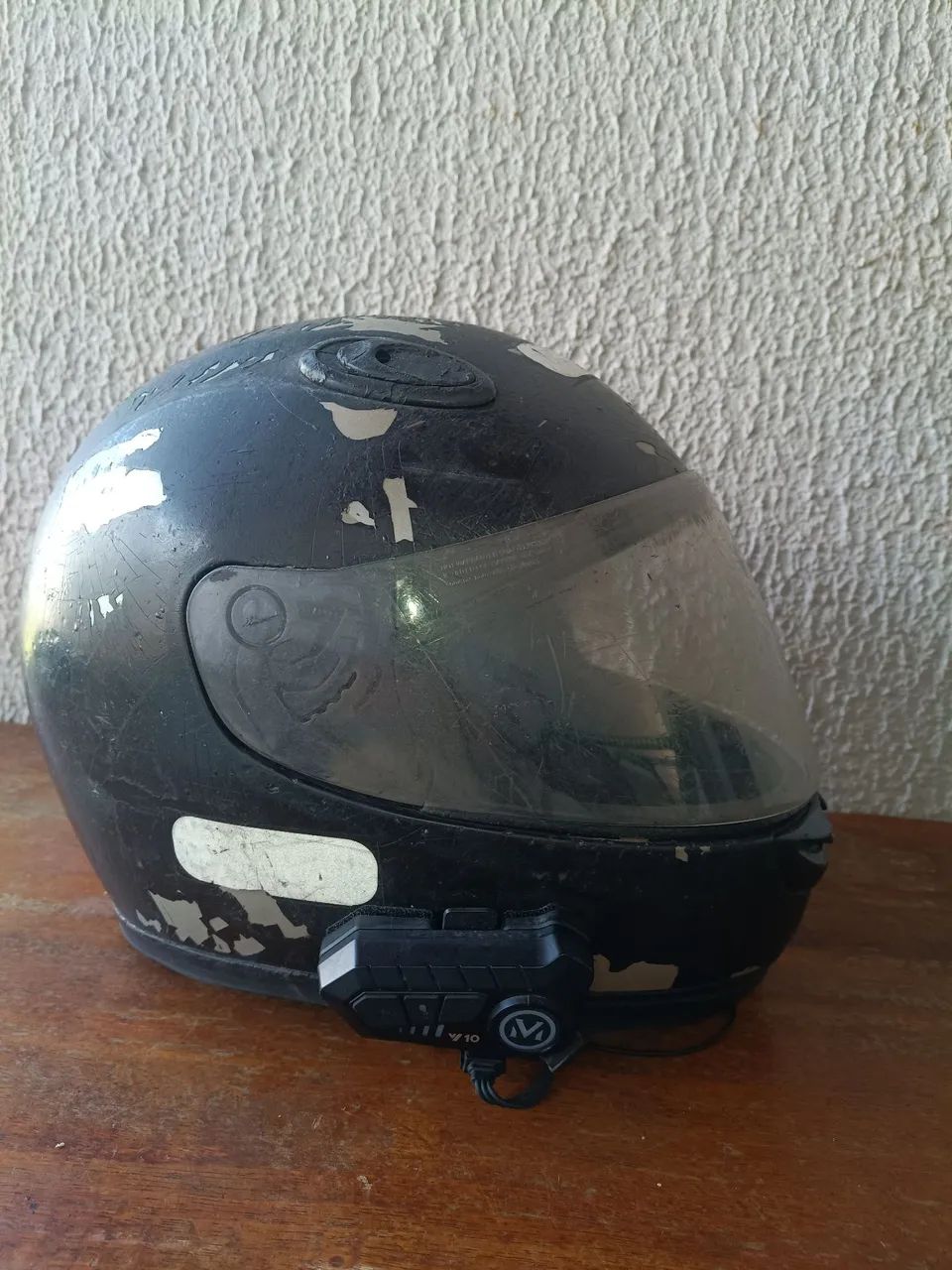Capacete n? 60 com intercomunicador - Foto 4