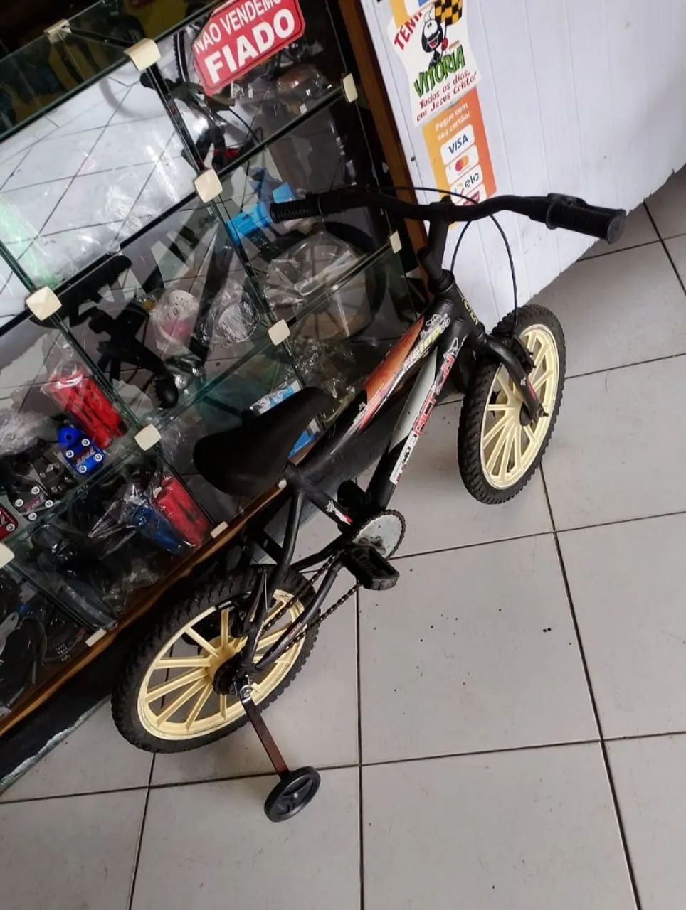 Bicicleta infantil aro 16  - Foto 3